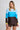 Drift - Blue & Chocolate Brown Colour Block Rashguard