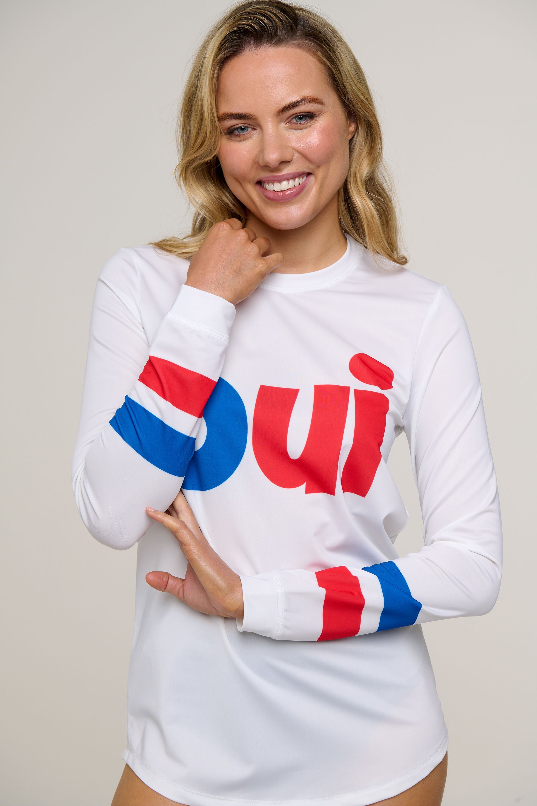 Oui Bien rashguard White L