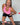 Woman in pink bather top